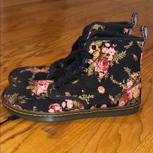 Dr. Marten Floral High Top Sneakers